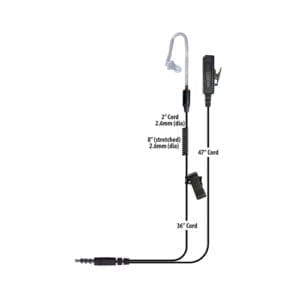 Director Pro two-wire earpiece RugGear