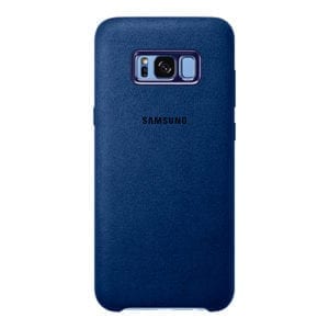 Samsung Alcantara Cover G950F Galaxy S8 blue