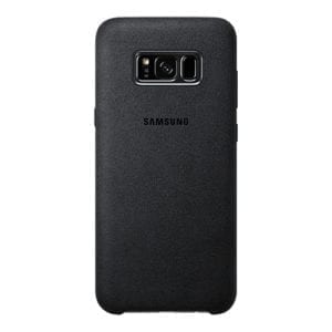 Samsung Alcantara Cover G950F Galaxy S8 silver/gray