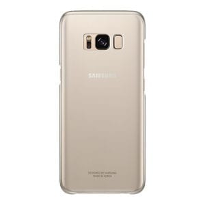 Samsung Clear Cover G950F Galaxy S8 gold