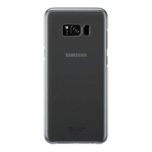 Samsung Clear Cover G955F Galaxy S8 plus black