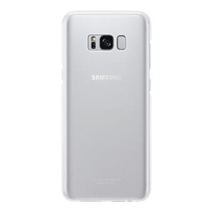 Samsung Clear Cover G955F Galaxy S8 plus silver