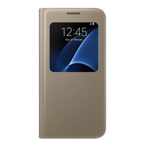 Samsung S View Cover Galaxy S7  -  G930F gold