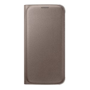 Samsung S6 Flip Wallet Original Gold