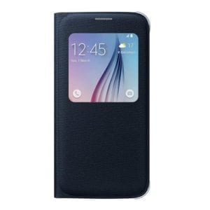 Samsung S6 S View Cover Canvas Black