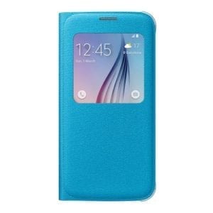 Samsung S6 S View Cover Canvas Blue