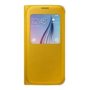 Samsung S6 S View Cover Original Yellow