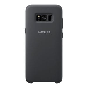 Samsung Silicone Cover G955F Galaxy S8 plus silver/gray