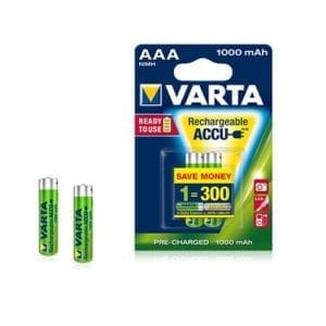 Varta AAA 800 mAh  rechargeable accu ready to use NiMH (2pack)