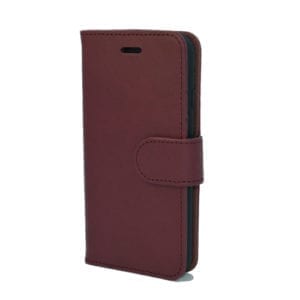 iNcentive PU Wallet Deluxe Galaxy A3 2017 red wine
