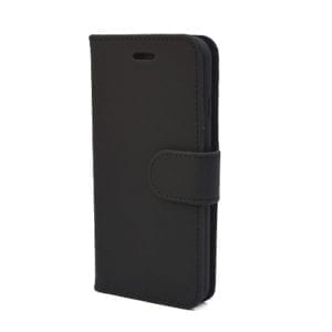 iNcentive PU Wallet Deluxe iPhone 5 - 5S - SE pitch black