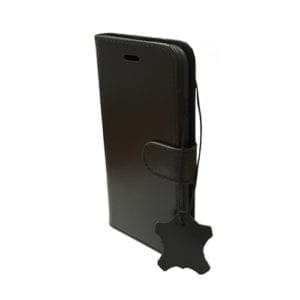 iNcentive Premium Leather Wallet Case Galaxy S8 plus black