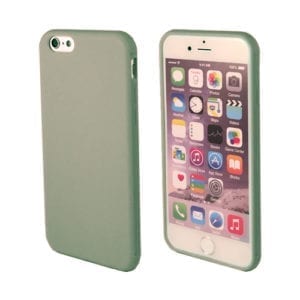 iNcentive Silicon case flat iPhone 6 - 6S dark green