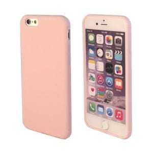 iNcentive Silicon case flat iPhone 6 - 6S pink