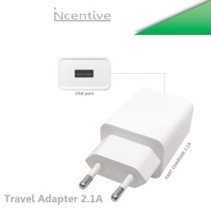 iNcentive Travel charger 2A 220V White (VT-202)