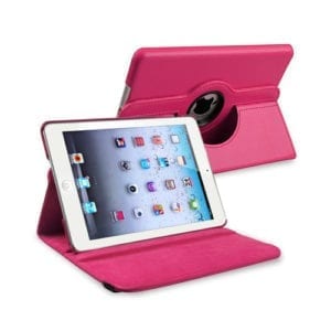 iPad 2 - 3 - 4 Cover Stand 360 fuchsia
