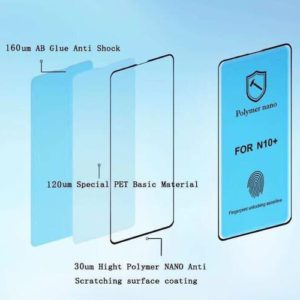iNcentive Nano Flex Glass Galaxy Note 10 curved edge clear