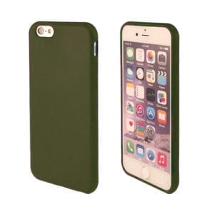 iNcentive Silicon case flat iPhone 11 dark green